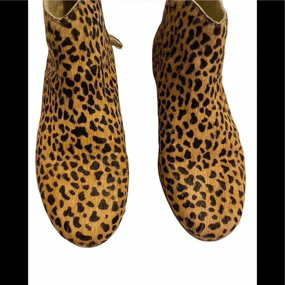 Johnny B’s by Boden Pony Hair Cheetah Booties